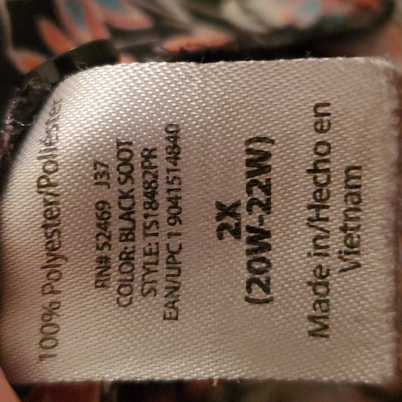 floral v-neck flowy top unbranded - Picture 8 of 13